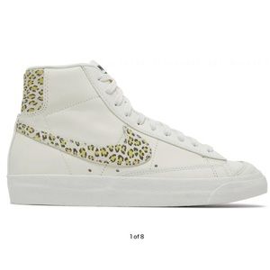 2021 Nike Wmns Blazer Mid '77 SE 'Lemon Leopard'